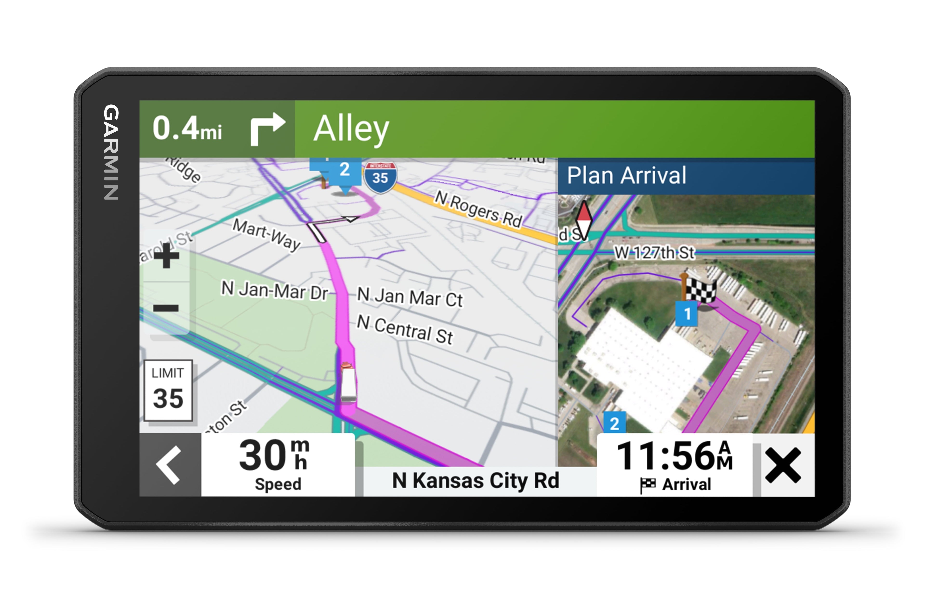 Garmin d¨¥zlCam? OTR710 Truck GPS Navigation Device