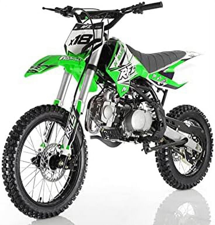 HHH Brand New DB-X18 125cc Dirtbike 4 Speed Youth Dirt Bike 17 inch / 14 inch Spoke Rims for youth ( RED )