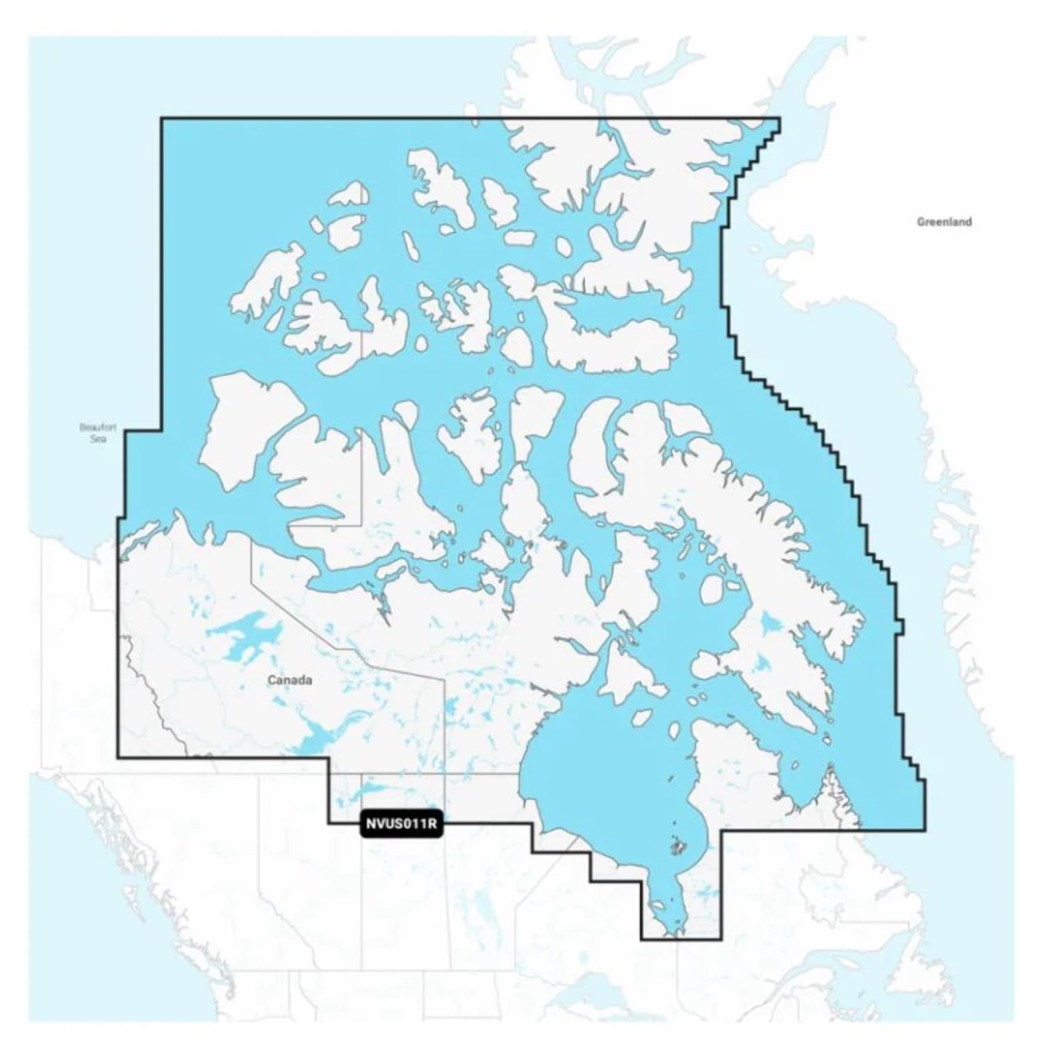 Garmin 010C145400 Canada North - Lakes Rivers And Co