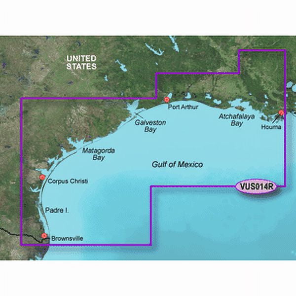Garmin BlueChart? g3 Vision? HD - VUS014R - Morgan City Display Brownsville - microSD?/SD?