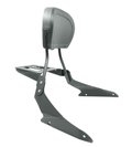 Sissy Bar Upright for Suzuki Boulevard M109 M109R Matte Black with Backrest and Luggage Rack and Reflector