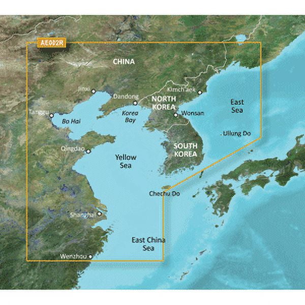 Garmin BlueChart? g2 HD - HXAE002R - Yellow Sea - microSD?/SD?