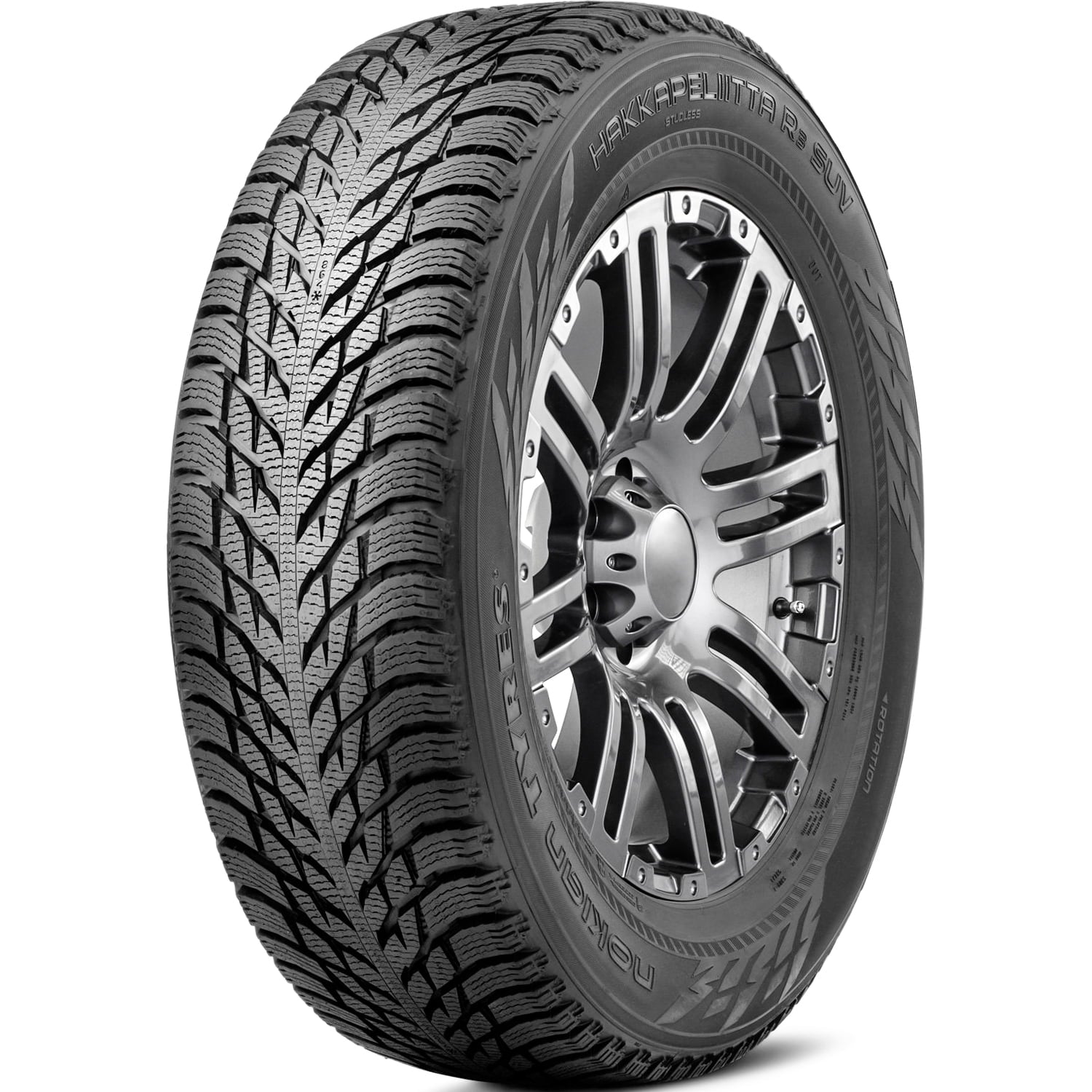 Nokian Hakkapeliitta R3 SUV 225/65R17 106R XL (Studless) Snow Winter Tire Fits: 2018-23 Chevrolet Equinox LT, 2012-16 Honda CR-V EX-L
