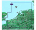 Garmin 010-C0775-00 Navigational Software Covers Spiekeroog, Germany Screen Calais, France