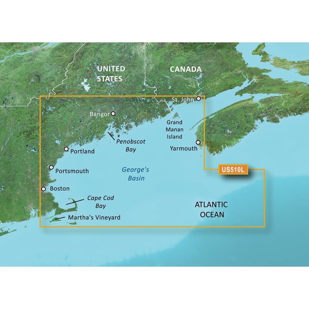 Garmin BlueChart? g3 Vision? HD - VUS510L - St. John - Cape Cod - microSD?/SD?