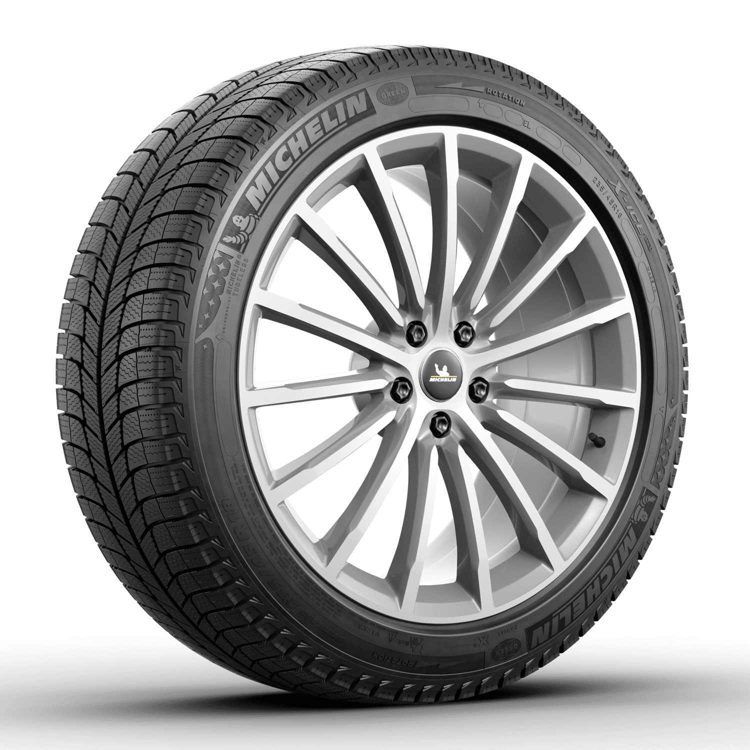 Michelin X-Ice Xi3 Winter 215/60R17 96T Passenger Tire Fits: 2007-09 Dodge Caliber SXT, 2017 Jeep Renegade North