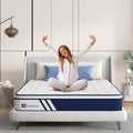 Avenco Phantom 12 inch Adult Gel Memory Foam Pocketed Springs Hybrid Mattress King Size