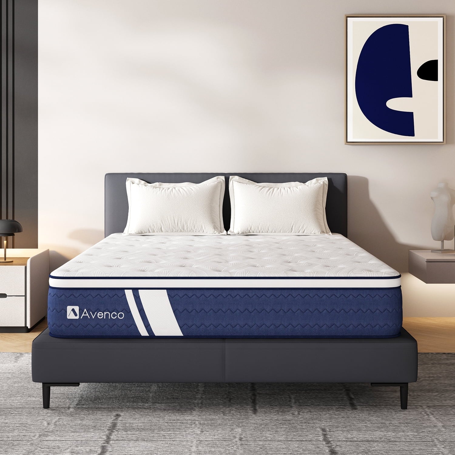 Avenco Phantomess 12 Adult Gel Memory Foam and Pocket Spring Hybrid Mattress Queen Mattress