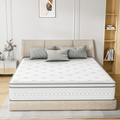 Babo Care Queen Hybrid Mattress, 12 inch Cooling-Gel Memory Foam and Individually Pocket Innerspring Mattress, CertiPUR-US Certified,Queen Size Mattress