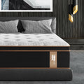 BedStory 12 (H) Pocket Spring Hybrid Mattress, Queen Size Gel Infused Memory Foam Mattresses Bed in-a-Box CertiPUR-US Certified