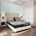 Bridgevine Home 11 inch Renew Flex Head Latex Foam Mattress and Adjustable Base Bundle, Queen Size