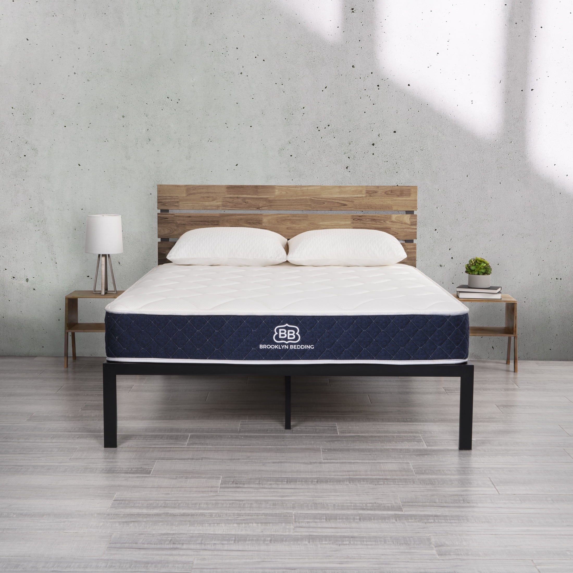 Brooklyn Bedding Standard 10 Firm Hybrid Mattress with Cooling cover, Twin
