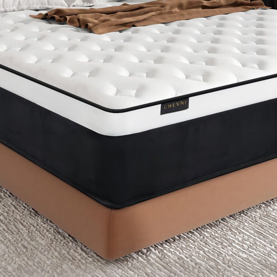 CHEVNI 10 inch Hybrid Mattress Twin Mattress Gel Memory Foam Spring in Recorder Box