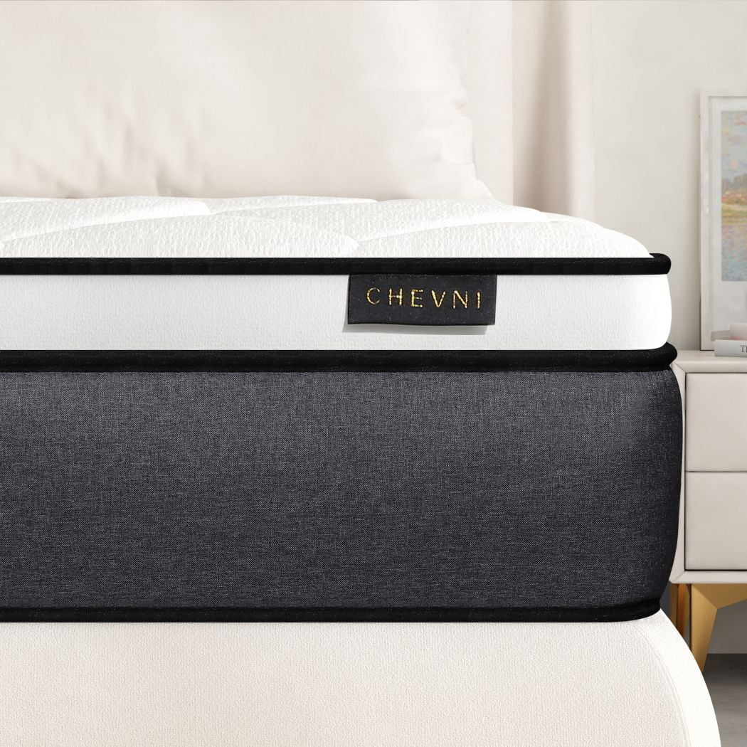 CHEVNI 14 Queen Mattress Gel Memory Foam Spring Hybrid Mattress in Lens Box