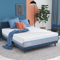California King Size Mattress, Smiaoer 12 Gel Memory Foam Mattress, Medium Firm Bed in Camcorder Box, Made in USA