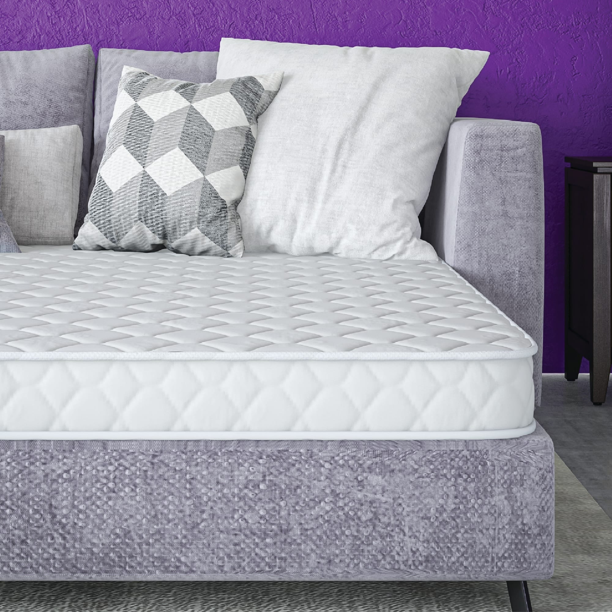 Classic Brands Innerspring Replacement Sleep Sofa Bed 4-inch Mattress, Twin Size