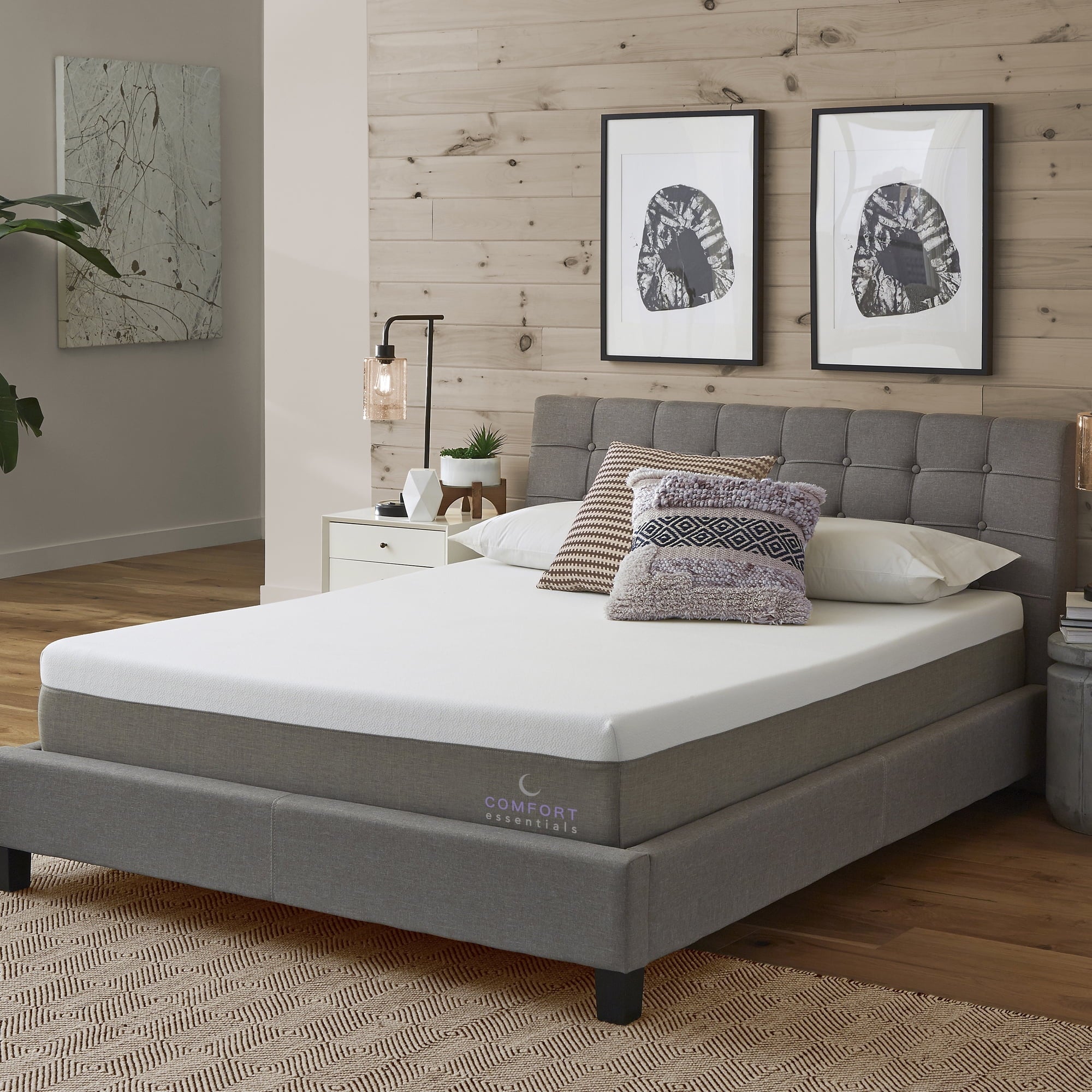 Comfort Essentials EverGel 12 Gel Memory Foam Mattress, Mattress-In-A-Box, Queen