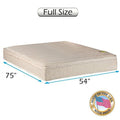 Comfort Pedic Extra Firm Pillow Top (Eurotop) Mattress Only (Full Size-54 x75 x11 ) Sleep System with Enhance Support- Fully Assembled, Plush Knit Cover, Great for your Back - By Dream Solutions USA