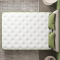 Crystli 8 Full Memory Foam Mattress Hybrid Bed Mattress with Wrapped Innersprings Medium Firm Bed-in-a-Box Pressure Relieving Supportive CertiPUR-US Certified Full Mattress