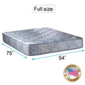 Dream Sleep Chiro Premier Gentle Firm Orthopedic Full Mattress Only (Blue) - Good for your back, Quilted Fabric, Long Lasting and 2 Sided by Dream Solutions USA