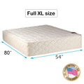 Dream Sleep Grandeur Deluxe Medium Firm 2-Sided Mattress Only with Mattress Cover Protector Included - Good for your back, Fully Assembled, Luxury Height, Longlasting (Full XL 54 x80 x12 )