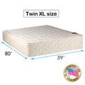 Dream Sleep Grandeur Deluxe Twin XL Size (39 x80 x12 ) Mattress Only - Fully Assembled, Good for your back, Superior Quality, Luxury Height, Longlasting Comfort and 2 Sided