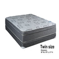 Dream Sleep Natural Trophy Medium Plush PillowTop Mattress Set with Mattress Cover Protector Included - Innerspring Coils, Orthopedic, Longlasting Comfort by Dream Solutions USA (Twin 39 x75 x11 )