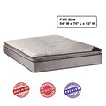 Dream Sleep Spinal Plush PillowTop Mattress Only with Mattress Protector - Sleep System with Enhanced Cushion Support, Orthopedic, Innerspring and Longlasting by Dream Solutions USA (Full 54 x75 x12 )