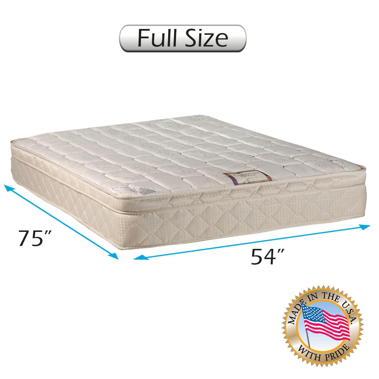 Dream Solutions Dream World Pillow Top 10 Innerspring Mattress