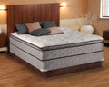 Dream Solutions Madison Gentle Plush Pillowtop King Size (76 x80 x13 ) Mattress and Box Spring Set - Fully Assembled, Sleep System with Enhance Cushion Support, Great Back Support and Longlasting