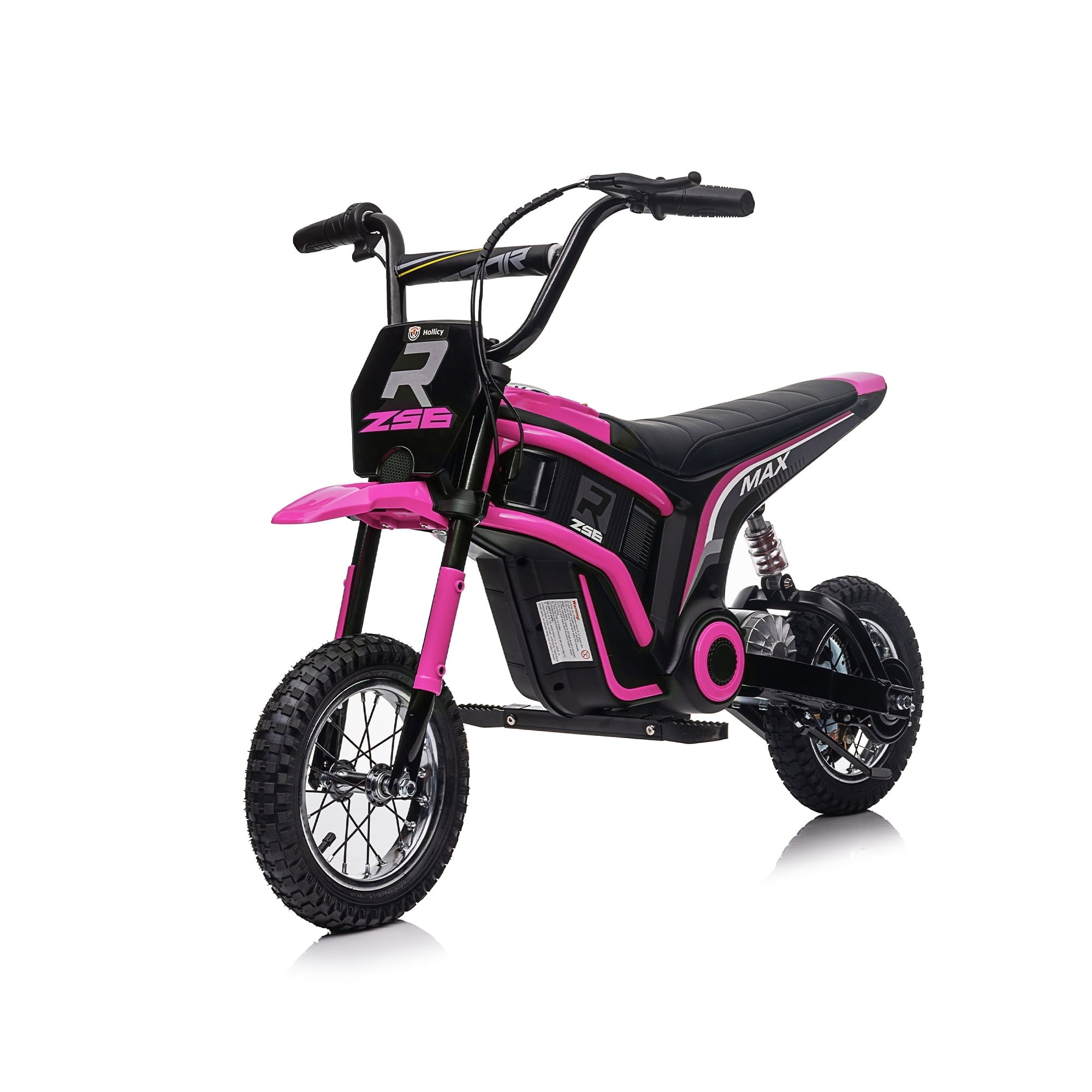 Electric Dirt Bike,14.29MPH Kids Ride Screen Motorcycle,24V Battery Powered Electric Motocross Bike for Kids Aged 8-12,MP3 Player,Hand-Operated Dual Brakes for Birthday Gifts