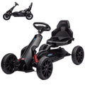 Electric Go Kart for Kids,12V Battery Powered Pedal Go Karts for Toddlers,Outdoor Ride Display Toy Vehicle Toy Gift for Boys Girls