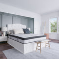 Emma + Oliver 10 Inch Hybrid Pocket Spring Mattress, Queen Mattress in Camcorder Box