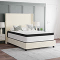 Emma + Oliver Extra Firm 12 Hybrid Mattress in Camcorder Box with CertiPUR-US Certified Foam, Pocket Spring Core & Knit Fabric Top for All Sleep Positions - Full