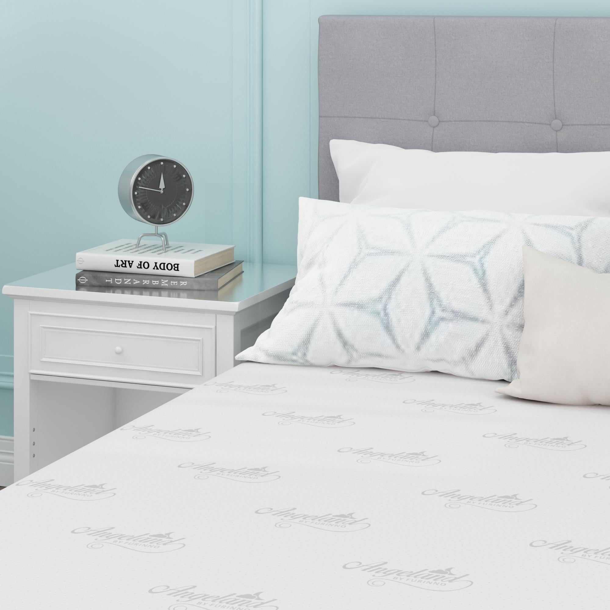 Furinno Angeland Luxury III Gel Infused Memory Foam Mattress, 12-Inch, Twin