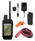 Garmin Alpha 200i GPS Track and Train Handheld Only Screen with Collar with Wearable4U Bundle