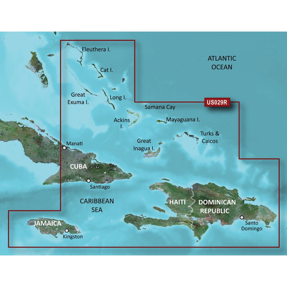 Garmin BlueChart? g3 HD - HXUS029R - Southern Bahamas - microSD?/SD? | Bundle of 2
