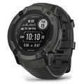 Garmin Instinct 2X Solar Rugged GPS Smartwatch, Graphite with Power Glass Lens, LED Flashlight