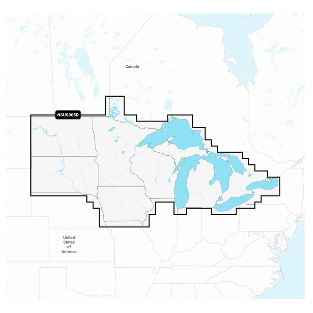 Garmin Navionics+? NSUS005R U.S. North & Great Lakes | Bundle of 5