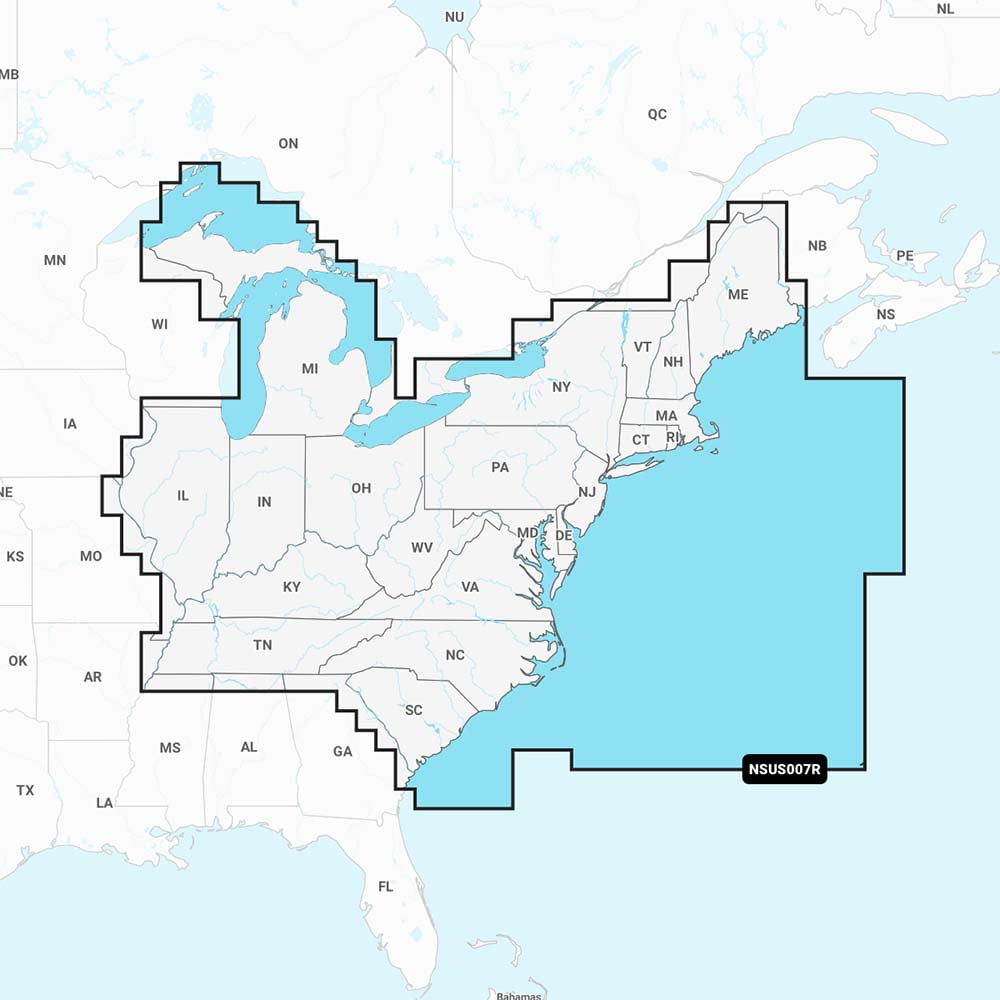 Garmin Navionics+? NSUS007R U.S. East | Bundle of 5