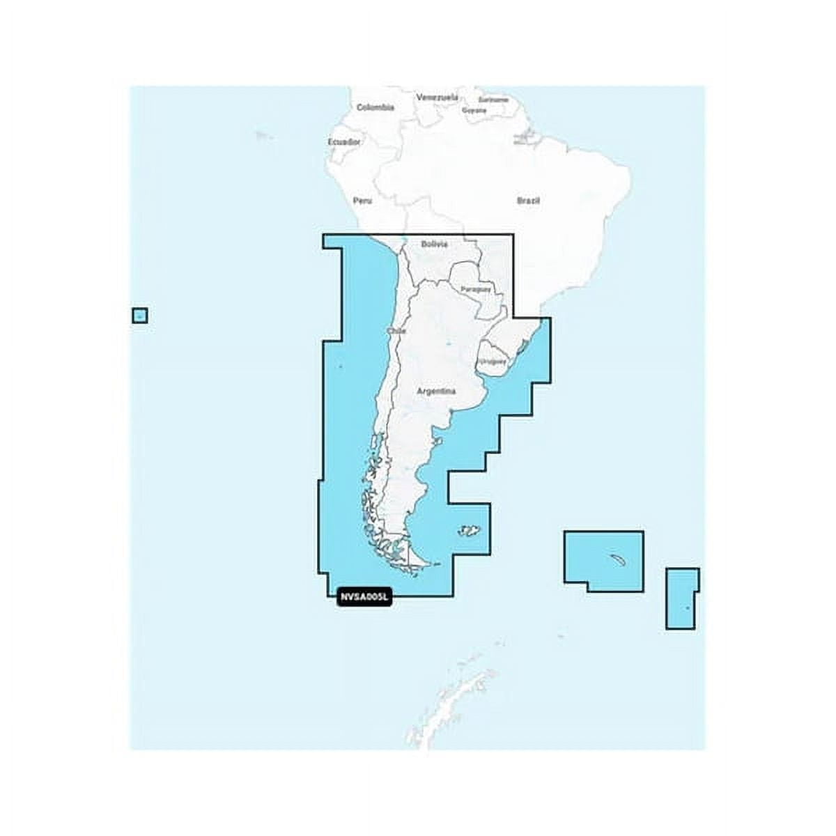 Garmin New OEM Chile, Argentina & Easter Island - Marine Charts, 010-C1286-00