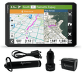 Garmin RV 895 Large Easy-to-Read 8 Unisex Adult GPS Navigator with Wearable4U Power Pack Bundle