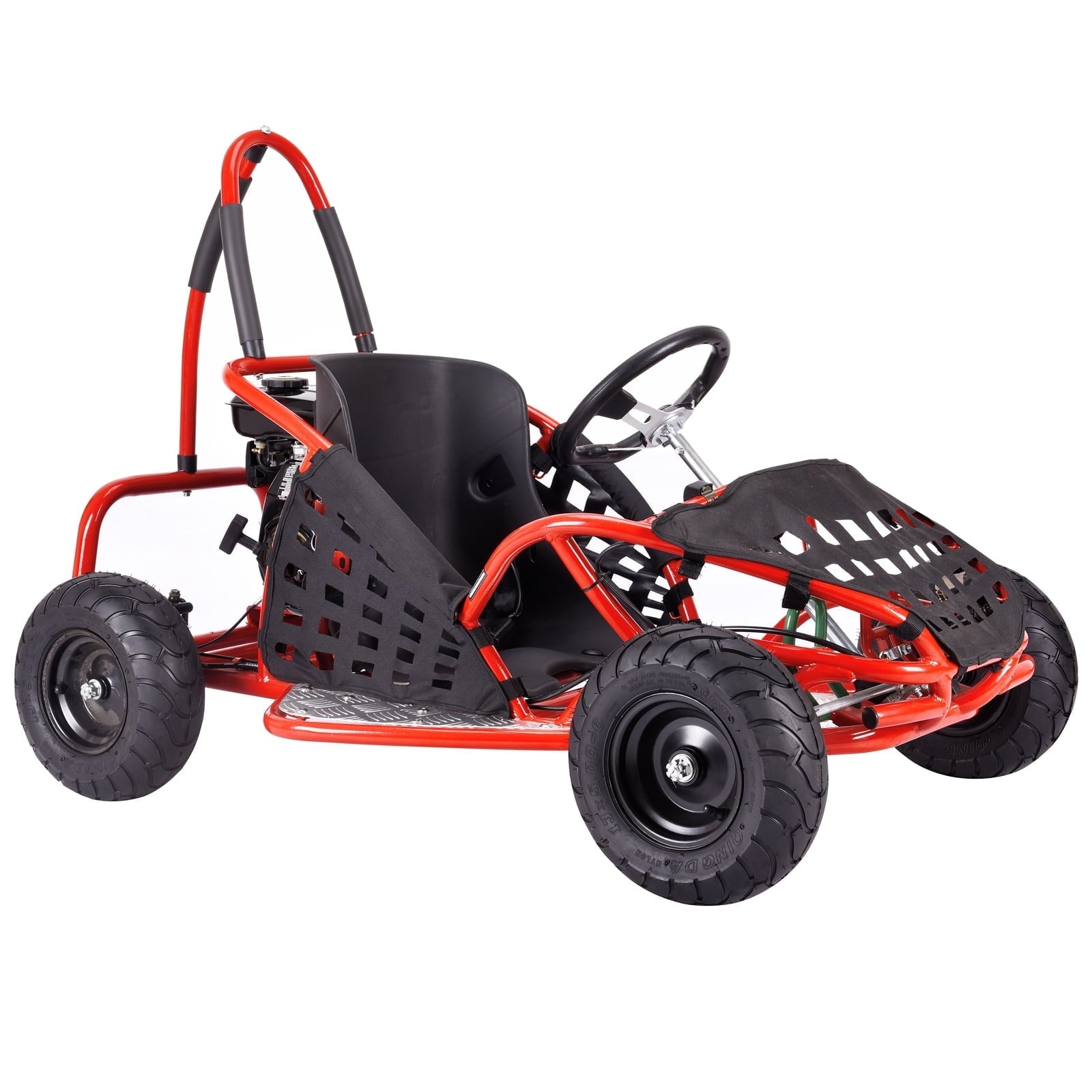Gas Powered Go Kart for Kids, 79cc 2.5HP 4-Stroke Off Road Go Kart , Ride Display Vehicle for Boys and girls, Max Speed 20Mph, Age 13+