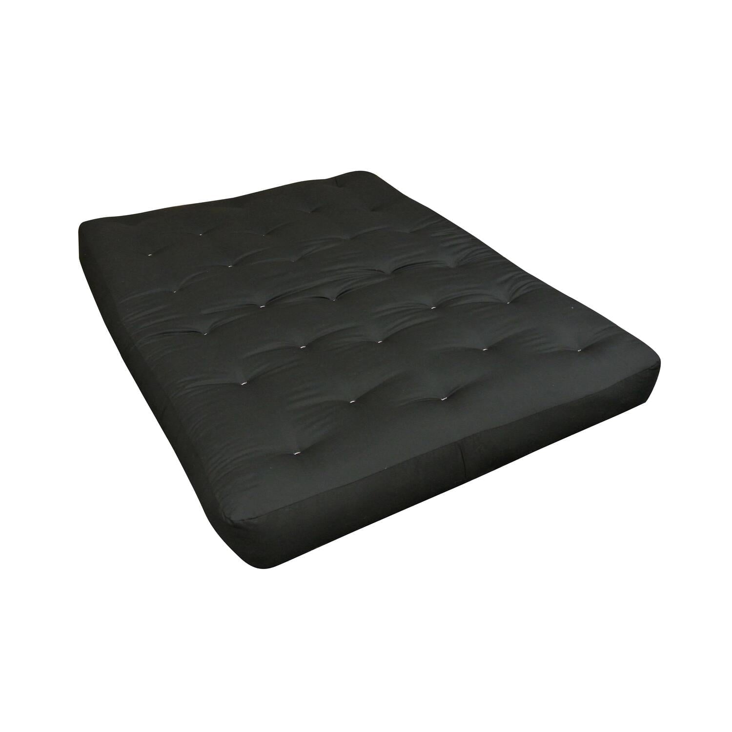 Gold Bond 9 ViscoCoil II Futon Mattress, Duct, Black-Color:Black Duct,Material:Cotton,Quantity:1
