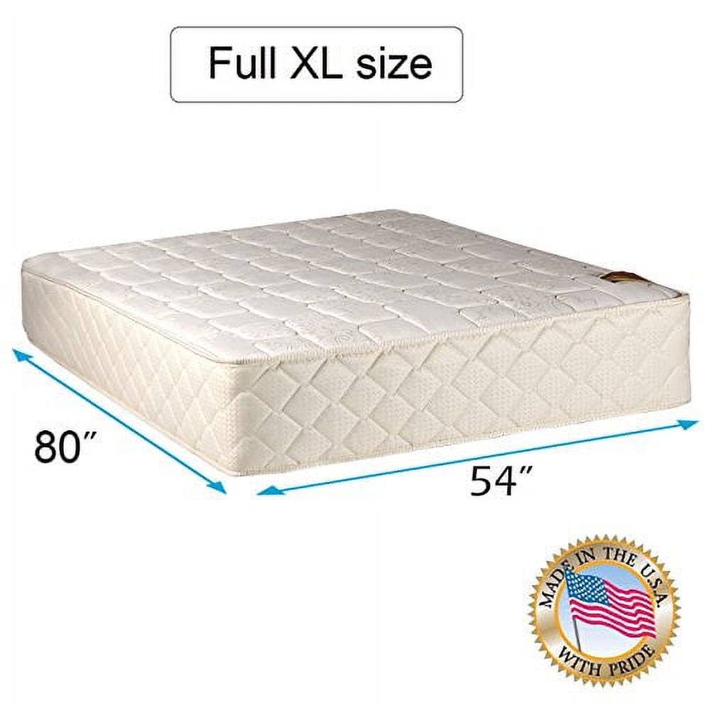 Grandeur Deluxe Full XL Size (54 x80 x12 ) Mattress Only - Fully Assembled, Good for your back, Superior Standard - Luxury Height, Long Lasting and 2 Sided - By Dream Solutions USA