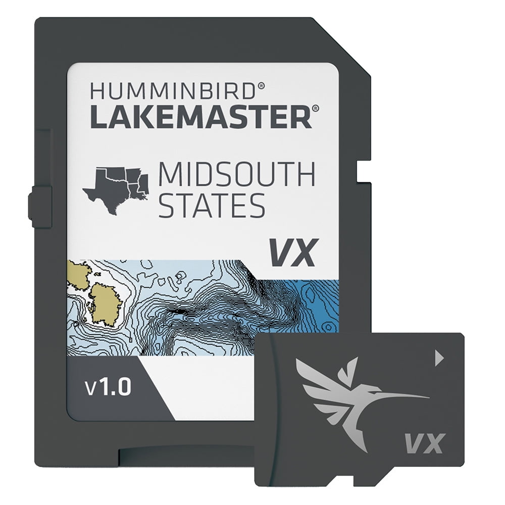 Humminbird LakeMaster? VX - Mid-South States | Bundle of 2