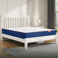 IULULU Twin Size Memory Foam Mattress 8 inch Bamboo Mattress in Camcorder Box, Pressure Relief Medium Firm