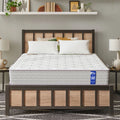 KOW? 12 inch Full Size Gel Memory Foam Mattress in Camcorder box,Medium Firm,Pressure Relief,5 Zones Support,Egde Support