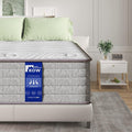 KOW? 12 inch Hybrid Mattress, Full Size Medium Firm innerspring Mattress in Recorder Box, with 3 Layer Premium Foam and Pocket Springs,