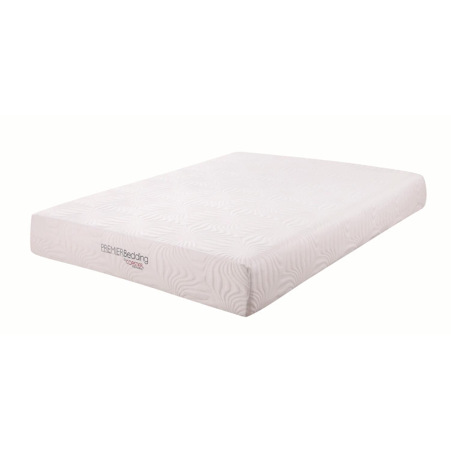 Key California King Memory Foam Mattress White